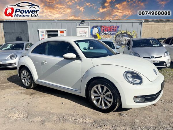 Volkswagen Beetle Hatchback, Petrol, 2014, White