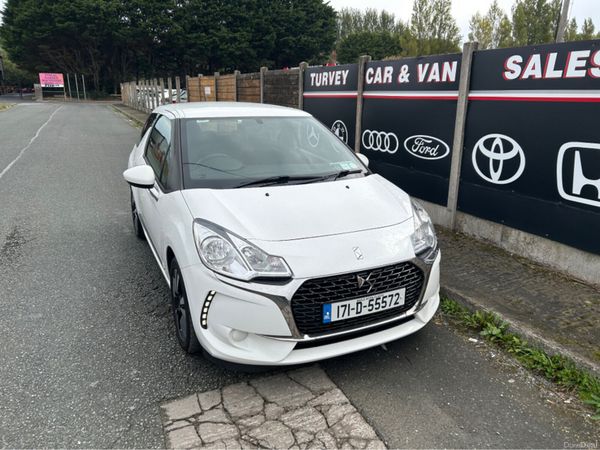 DS Automobiles DS 3 Hatchback, Petrol, 2017, White