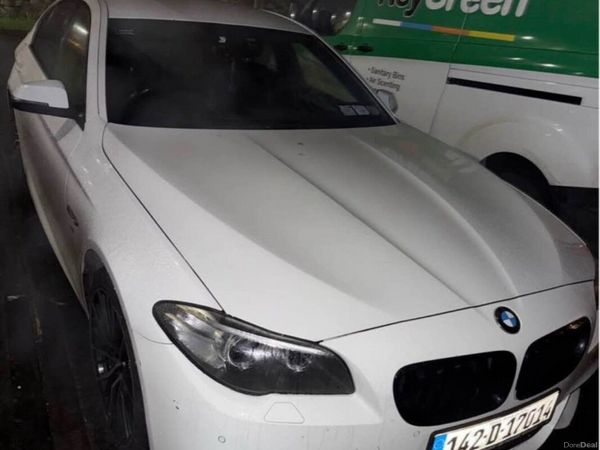 BMW 5-Series Saloon, Diesel, 2014, White