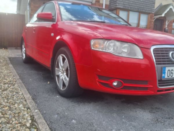Audi A4 Saloon, Diesel, 2006, Red