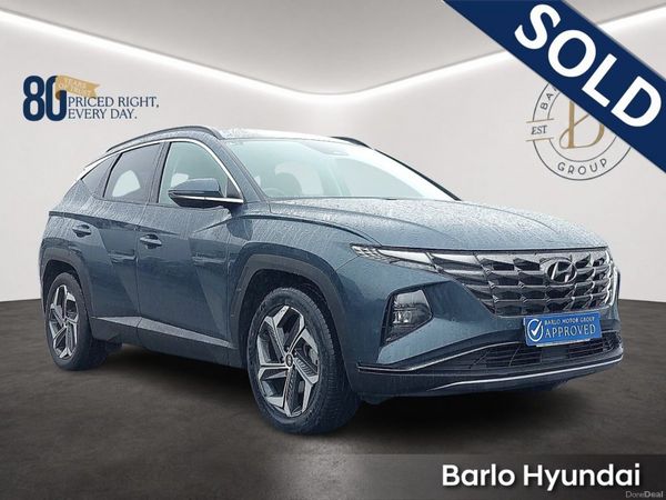 Hyundai Tucson SUV, Petrol Plug-in Hybrid, 2022, Blue