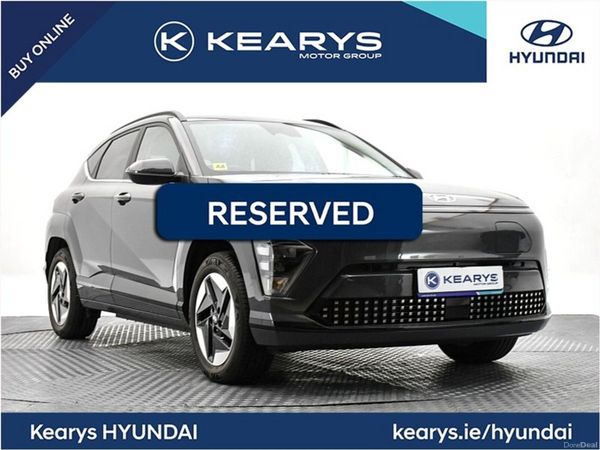 Hyundai KONA SUV, Electric, 2024, Grey