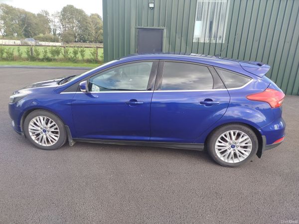Ford Focus Hatchback, Diesel, 2016, Blue