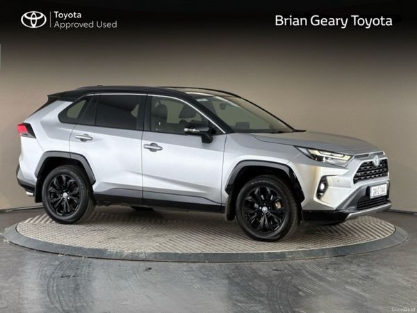 Toyota RAV4 SUV, Petrol Hybrid, 2024, Silver