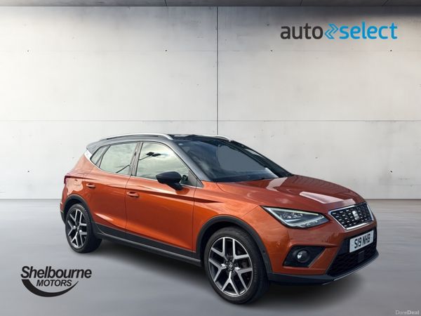 SEAT Arona Hatchback, Petrol, 2019, Orange