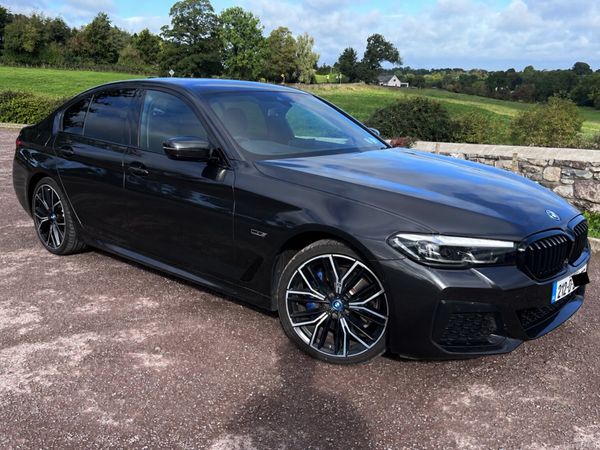 BMW 5-Series Saloon, Petrol Plug-in Hybrid, 2021, Grey