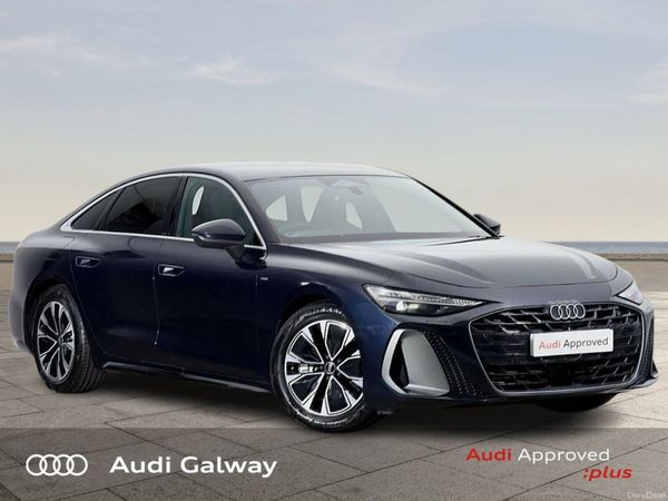 Audi A6 Saloon, Petrol Plug-in Hybrid, 2026, Blue