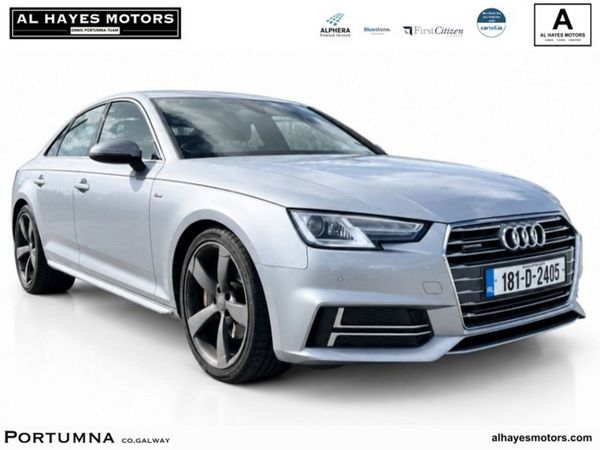 Audi A4 Saloon, Diesel, 2018, Grey