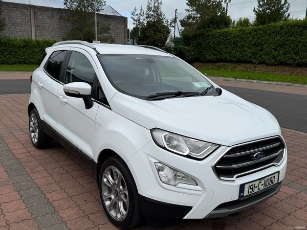 Ford EcoSport SUV, Petrol, 2019, White