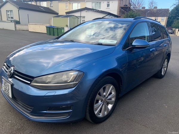 Volkswagen Golf Estate, Petrol, 2014, Blue