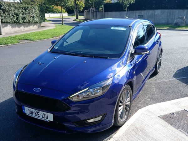 Ford Focus Hatchback, Petrol, 2018, Blue
