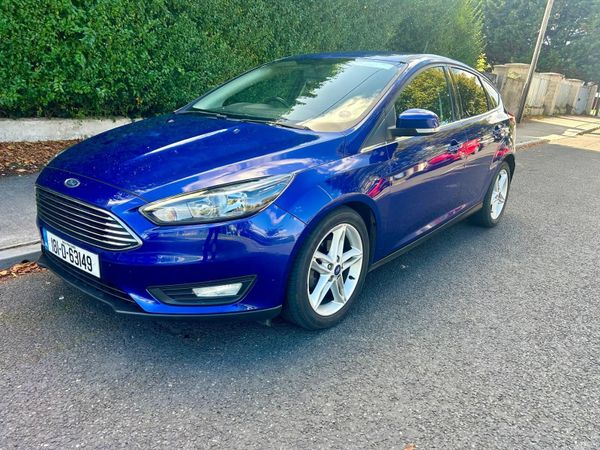 Ford Focus Hatchback, Petrol, 2018, Blue