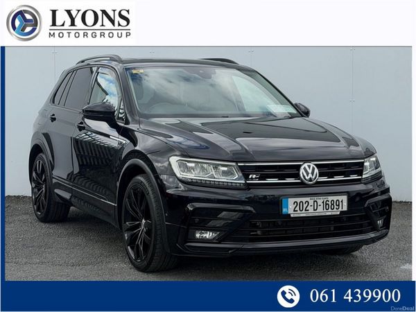 Volkswagen Tiguan SUV, Diesel, 2020, Black