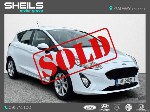 Ford Fiesta Hatchback, Petrol, 2019, White