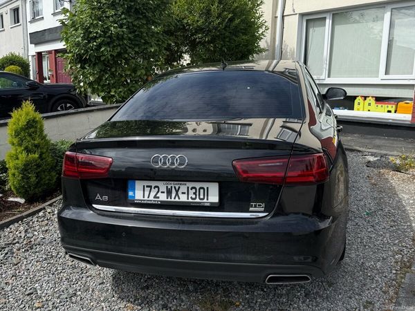 Audi A6 Saloon, Diesel, 2017, Black