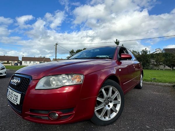Audi A4 Saloon, Diesel, 2008, Red