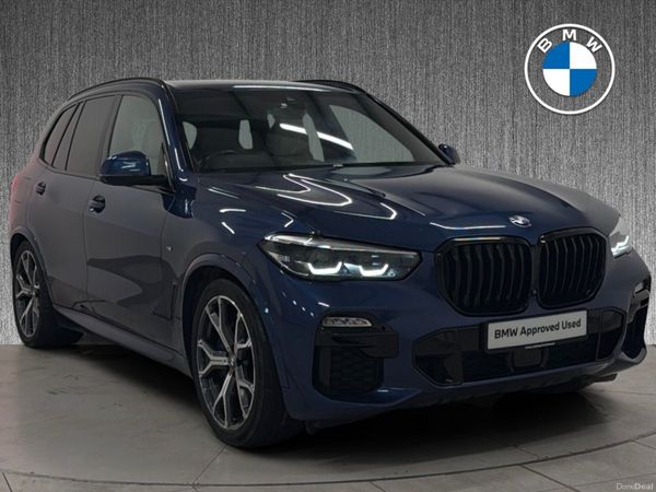 BMW X5 SUV, Petrol Plug-in Hybrid, 2020, Blue