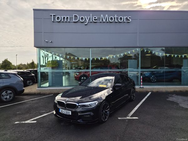 BMW 5-Series Saloon, Diesel, 2018, Black