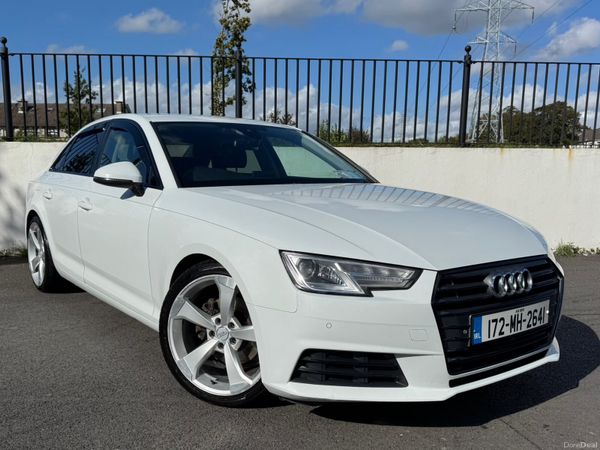 Audi A4 Saloon, Diesel, 2017, White