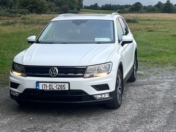 Volkswagen Tiguan SUV, Diesel, 2017, White