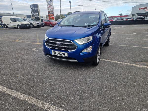 Ford EcoSport SUV, Diesel, 2019, Blue