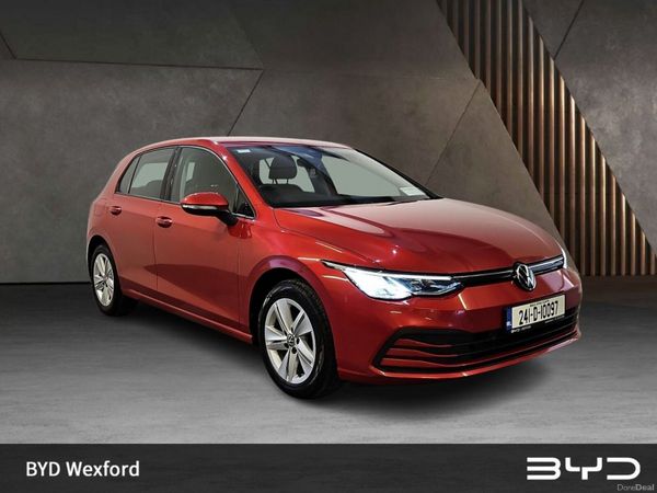 Volkswagen Golf Hatchback, Petrol, 2024, Red