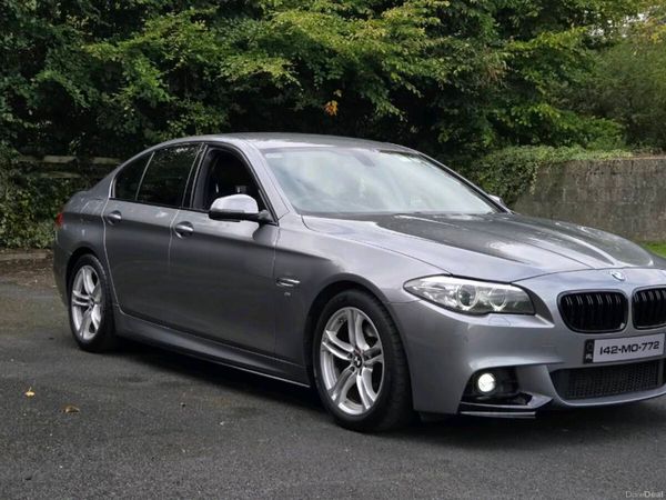 BMW 5-Series Saloon, Diesel, 2014, Grey