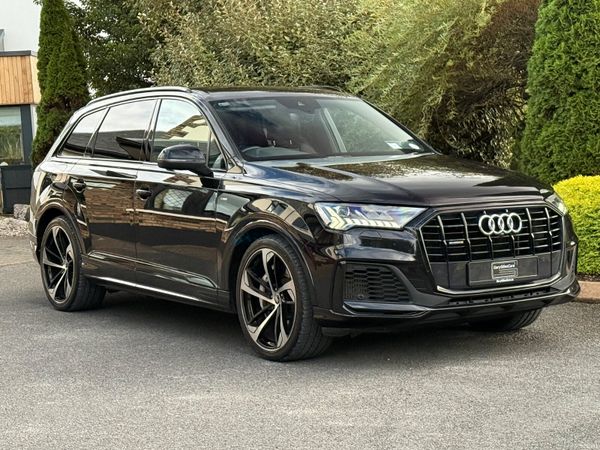 Audi Q7 SUV, Petrol Plug-in Hybrid, 2020, Black