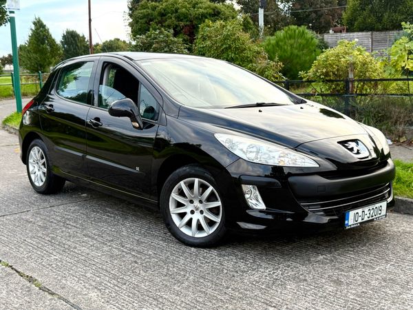 Peugeot 308 Hatchback, Petrol, 2010, Black