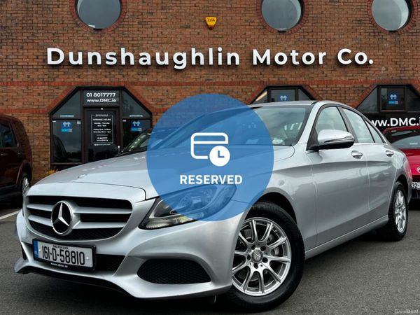 Mercedes-Benz C-Class Saloon, Diesel, 2016, Silver