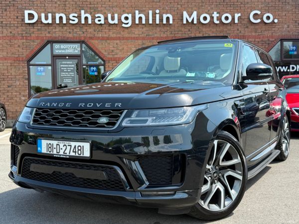 Land Rover Range Rover Sport Estate, Diesel, 2018, Black