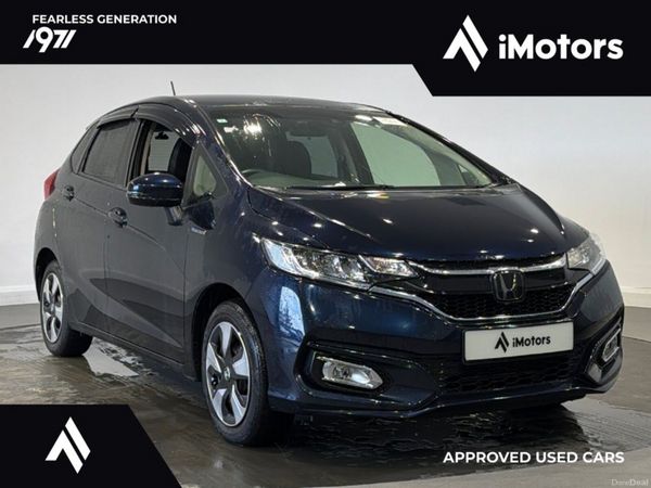 Honda Fit Hatchback, Petrol Hybrid, 2019, Blue