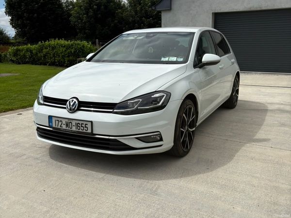 Volkswagen Golf Hatchback, Petrol, 2017, White