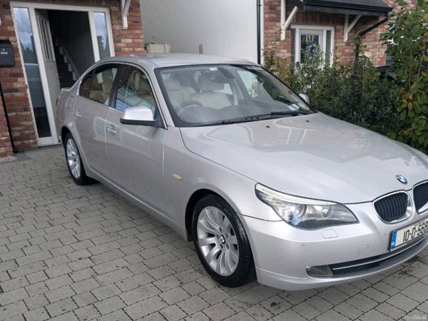 BMW 5-Series Saloon, Diesel, 2010, Silver