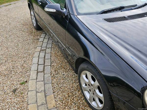 Mercedes-Benz CLK Coupe, Petrol, 2005, Black