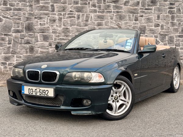 BMW 3-Series Convertible, Petrol, 2003, Green