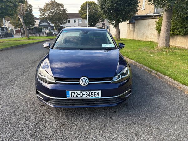 Volkswagen Golf Hatchback, Petrol, 2017, Blue