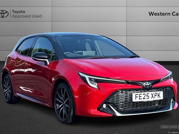 Toyota Corolla Hatchback, Petrol Hybrid, 2025, Red