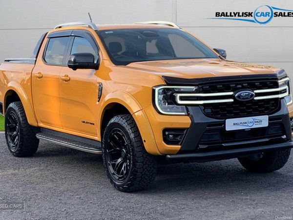 Ford Ranger Pick Up, Diesel, 2023, Orange