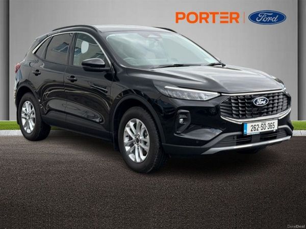Ford Kuga SUV, Petrol Plug-in Hybrid, 2026, Black