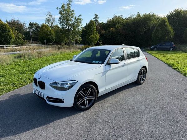 BMW 1-Series Hatchback, Petrol, 2014, White