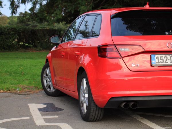 Audi A3 Hatchback, Petrol, 2015, Red