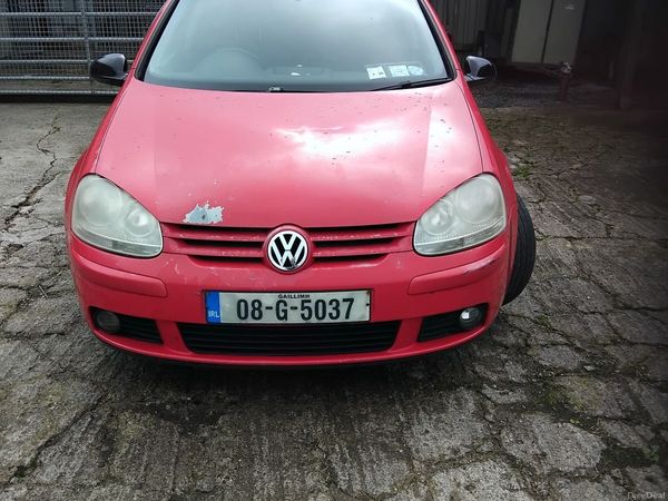 Volkswagen Golf Hatchback, Petrol, 2008, Red