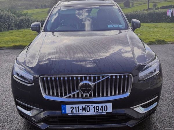 Volvo XC90 SUV, Petrol Plug-in Hybrid, 2021, Grey