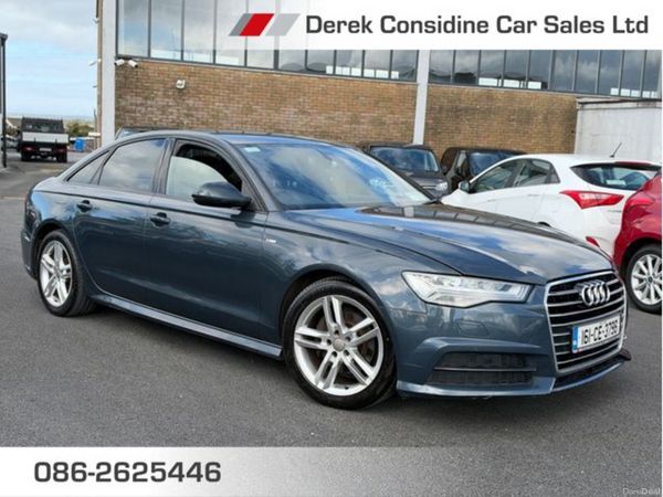 Audi A6 Saloon, Diesel, 2016, Blue