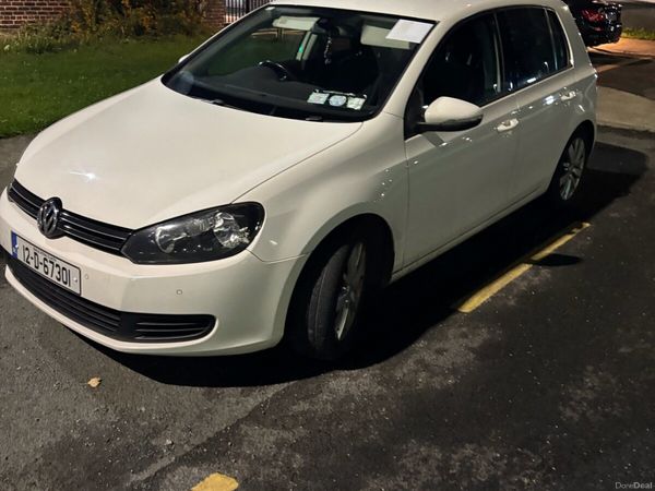 Volkswagen Golf Hatchback, Petrol, 2012, White
