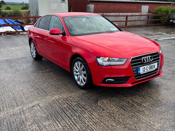 Audi A4 Saloon, Diesel, 2012, Red