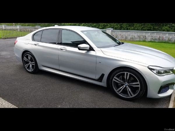 BMW 7-Series Saloon, Diesel, 2017, Silver
