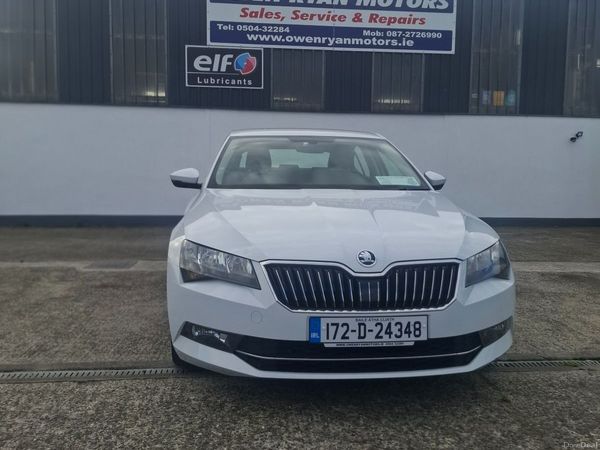 Skoda Superb Hatchback, Diesel, 2017, White