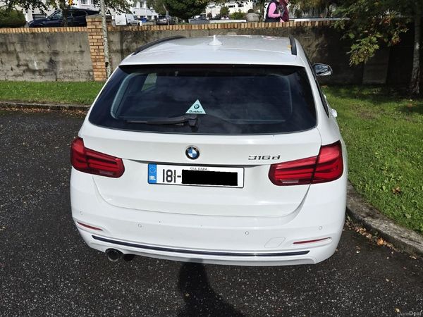 BMW 3-Series Estate, Diesel, 2018, White